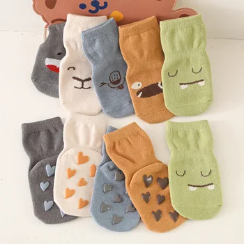 0-5 години, Новите Детски чорапи-тръба, Нескользящие Распределяющие Чорапи за Засаждане, Детски Образователни Чорапи за Новородени
