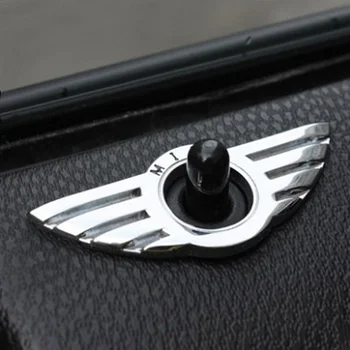 1 бр. за Mini Cooper Countryman R56 R50 R53 F56 F55 R60 R57 Авто Аксесоари Врата между пръстите на Заключване Крило и Емблемата на Иконата Етикети