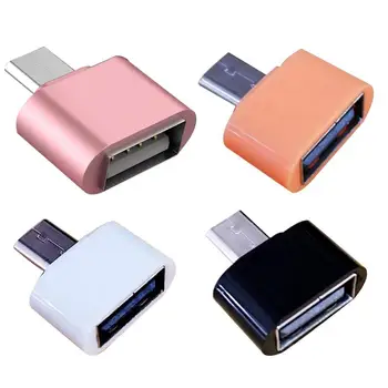 1 БР. Нов Универсален адаптер конектор Mini Micro USB 2.0 OTG за Мобилен телефон Android USB2.0 Type-C OTG Кабел-адаптер