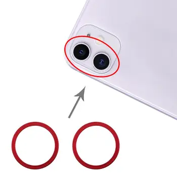 1 комплект Пръстен за Обектив на Задната Камера Bezel за iPhone 11 Pro Max Задната Камера Външна Рамка Подмяна на Метал Ремонт