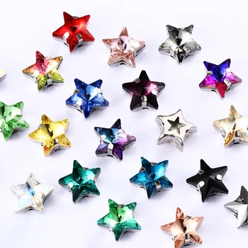 10 мм Кристали във формата На Звезда с Нокти, Выдалбливают Медни Нокти, Кристали K9, Стъклени Междузвездни Кристали, Камъни, Sew-Камъни, Кристали