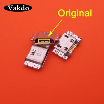100 бр. Оригинални Конектор USB Зарядно Устройство за Зареждане на Портове и конектори За Samsung Galaxy J1 J100/J3 J7 J5 Pro/J250/A6/A7/A810/J4 J6 J8/А02 M10 A10