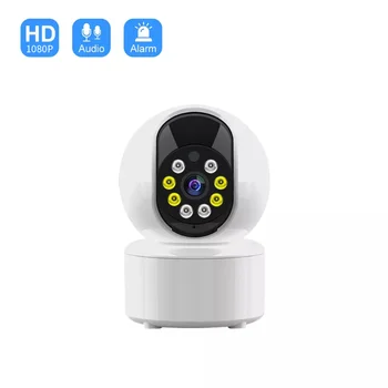 1080P Sasha Умна Мини WiFi IP Камера за Безжични Видеонаблюдение В Помещението Автоматично Следене на Дома за Сигурност на Човека ВИДЕОНАБЛЮДЕНИЕ Монитор За Домашни Любимци