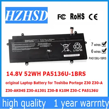 14,8 V 52WH PA5136U-1BRS оригинална Батерия за лаптоп Toshiba Portege Z30 Z30-A Z30-AK04S Z30-A1301 Z30-B K10M Z30-C PA5136U