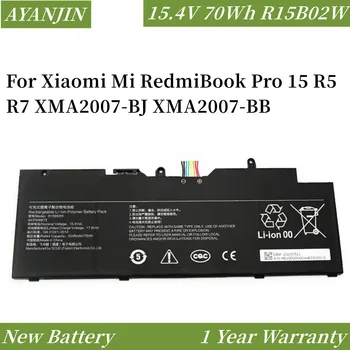 15.4 В 4545 ма 70Wh R15B02W 4ICP6/68/73 Батерия за лаптоп Xiaomi Mi RedmiBook Pro 15 R5 ах италиански хляб! r7 XMA2007-BJ XMA2007-BB