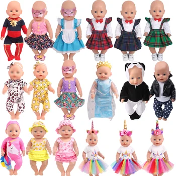 18 Инча Американската Кукла Момиче Коледна Кукла Нова Кавайная Конфетная Цветна Играчка в рокля LaLaFanFan Аксесоари, Подходящи 43 см Реборн (Без кукли)