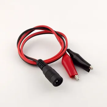 1бр 5,5x2,1 mm Женски Жак захранване dc за двойна кабел Адаптер за зарядно устройство тип 