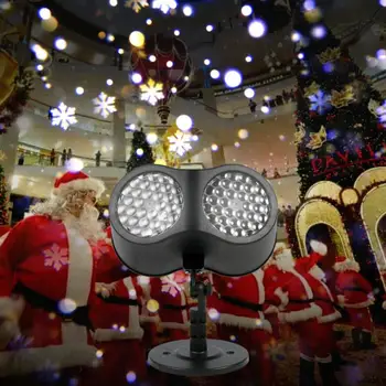 1бр Коледен Лазерен Проектор Модели с Висока яркост Лазерен Проектор Открит Светлината на Коледната Сцена Аксесоари за Декорация на Дома