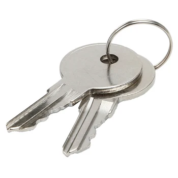 2 ЕЛЕМЕНТА CH751 Меден Ключ Универсални Ключове 751CH Ключ за Асансьора Заключване на Шкаф за Управление на Автомобил Номер на Т-Образни Дръжки Врати За Съхранение на АВТОБУСА