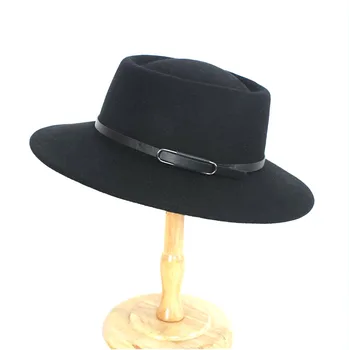 2022 Вълнена шапка с кръгла горна част, Филц Шапки за жени, филц шапки, Популярна уникална шапка, мъжки готина красива дамска шапка на 2021 година