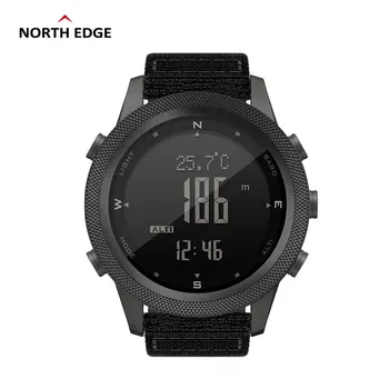 2022 Нов APACHE-46 NORTH EDGE Спортни Мъжки Цифрови Смарт часовници Военни Армейските Водоустойчивост 50 М Алтиметър Барометър Компас Световно Време