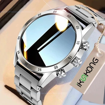 2022 Новите смарт часовници С Bluetooth-разговори, Мъжки Напълно Сензорни водоустойчиви Спортни Мъжки Часовници За Фитнес, Луксозни Смарт Часовници За IOS и Android + Кутия