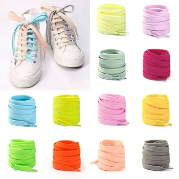 21 Цвета на обувките Класическите Плоски Двойни Кухи тъкани на Връзките за обувки, 60 см Спортни Ежедневни Обувки Ремък Плосък Ремък за обувки