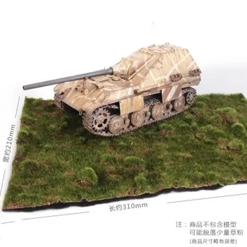 210*310 мм Военен пясък оформление на масата платформа модел полския пейзаж Открит тревата изкуствена трева