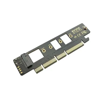 22110 Твърд диск NVMe M. 2 NGFF за PCIe x4 към адаптерной платка NVMe M. 2