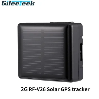 2G RF-V26 Слънчев GPS тракер Мини Водоустойчив IP66 Слънчев GPS Тракер е Платформа за уеб сайт за домашни любимци / мобилно приложение за заявка на местоположението