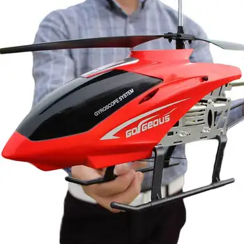 3.5 CH 80 см Супер Голям хеликоптер с дистанционно управление на самолет анти-падането на rc хеликоптер зареждане играчка дрон модел на БЛА открит лети
