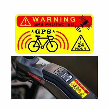 30 мм * 60 мм, 3 бр. GPS Проследяване на Предупредителни Етикети Знак за Сигурност за Предотвратяване на Кражба на Велосипед