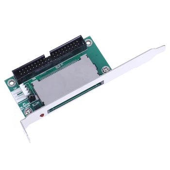 40-Пинов конектор CF compact flash карта за 3,5 IDE converter адаптер PCI скоба на задния панел