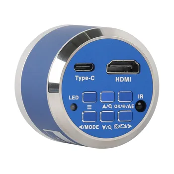 4K UHD 12MP SONY Сензор 1080P HDMI Електронен Дигитален Микроскоп Фотоапарат с Прикрепен Промишлена Печатна такса за Откриване на Спойка Видео