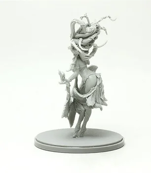 50 мм, Комплекти модели на фигури от смола Kingdom death Flower Witch в разглобено и неокрашенном формата на