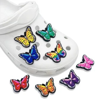 8 Цвята Пеперуда Обтегач За Обувки Е Единичен Продажба На Разположение На Едро Новост Beautiflu Свалящ Обувки Очарователен Аксесоари Чехли Подарък