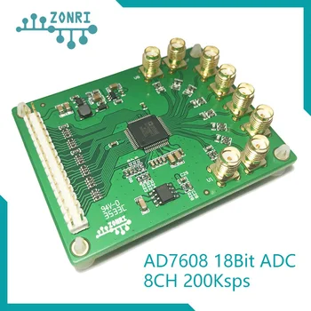 AD7608 Модул за събиране на данни 8-канален 18-битов Модул ADC Външна връзка от 18-бита/200 Кбит/с