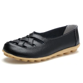 ALOHAKIM/2021 г. нови модни дамски сандали в черен цвят, по-големи размери, летни сандали на равна подметка