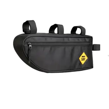 B-SOUL Велосипедна Чанта Водоустойчива Триъгълна Чанта Велосипедна Рамка на Предната Тръба Чанта Голям Капацитет на Велосипедна Чанта за Опаковка Чанта за Аксесоари