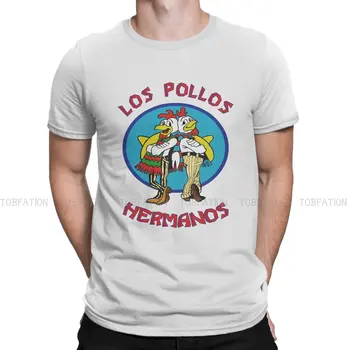 Breaking Bad ТЕЛЕВИЗИЯ Мъжки t-shirt Los Pollos Hermanos Essential Модна Тениска Harajuku Качулки Хипстер