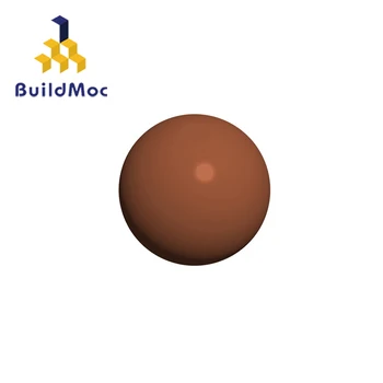 BuildMOC Съвместим Събира Частици 32474 10,2 мм Строителни Блокове Част DIY просвета блок тухла