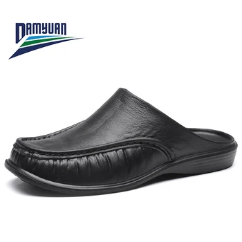 Damyuan 2022 Мъжки Летни Леки Чехли Домашни Обувки от ЕВА, Домашно Приготвени Обувки, Ежедневни Работни Чехли, памучни чехли