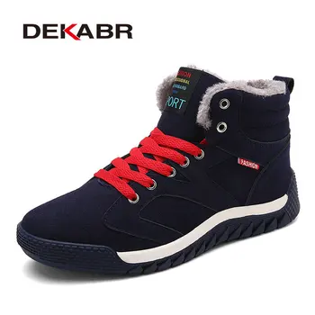 DEKABR/ есенно-зимни мъжки парусиновые обувки в ежедневния Стил, Модни Високи Ботильоны във военната стил, мъжки обувки, Удобни маратонки