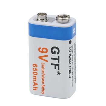GTF Оригинален 9 500 ма 650 mah 100% от капацитета на Акумулаторна батерия литиево-йонна полимерна батерия ЕС/САЩ щекер 9 зарядно устройство