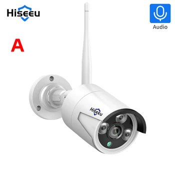 Hiseeu 1536P Безжична IP камера с 3,6 мм Обектив Водоустойчива Камера на Сигурността на WiFi за Hiseeu Комплекти Безжични Системи за видеонаблюдение IP Pro APP View