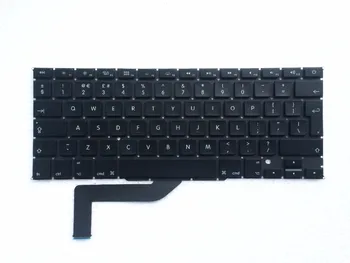 HoTecHon НОВА Британската Клавиатура A1398 без хартия с подсветка за MacBook Pro 15 