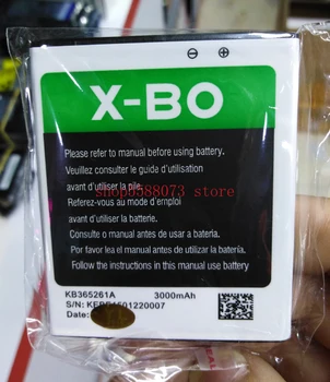 KB365261A Батерия за батерии на мобилни телефони X-БО V3 + V3 3000 mah