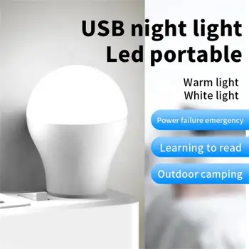 Led Преносима Лампа За Къмпинг, Мини-Лампа, 5-В, USB Лампа За Четене, Студентски Учебна Настолна Лампа, Супер Лампа За Външно Осветление