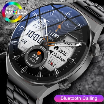LIGE NFC Смарт Часовници Мъжки 454*454 Екран Безжично Зареждане на Смарт Часовници Bluetooth Предизвикателство Часовници Мъжки Фитнес Гривна На Поръчка Циферблат