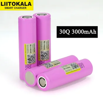 Liitokala 100% Оригинална Маркова Новост ICR18650 30Q 18650 3000 mah Литиева Акумулаторна батерия За Електронни цигари, Батерия