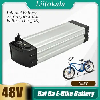 LiitoKala HaiBa 48 Ebike Акумулаторна Батерия 10Ah 15Ah 20Ah 25ah 30ah За Shengmilo MX20 Сгъваема Дебела Снежна Гума на Велосипед Електрически Велосипед