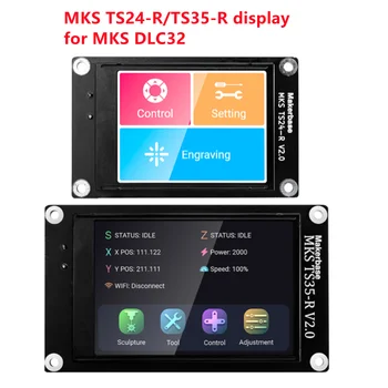 Makerbase CNC MKS TS35-R TS24-R сензорен екран TS35 TS24 V2.0 дисплей за MKS DLC32 V2.1 GRBL 32bit breakout контрольор карта