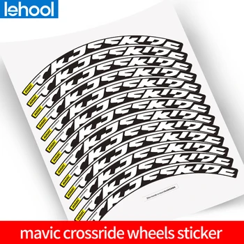 mavic crossride планинско колоездене дължината на двойка етикети за 26 27,5 29 инча да използват стикери на ръба на велосипед МТВ та етикети