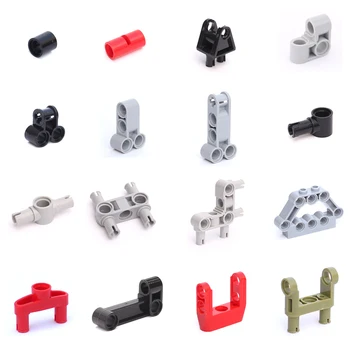 Moc Високотехнологични Детайли Контакти Конектори Заключи Връзка DIY Строителни Блокове Аксесоари Тухли Играчки Съвместими с Lego Детайли