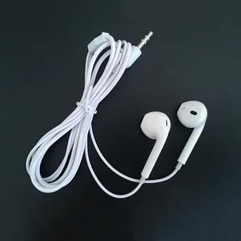 MP3/MP4 жични слушалки без микрофон музикални слушалки слушалки, като слушалки за мобилен телефон за подарък 1 метър линия
