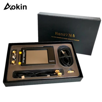 NanoVNA-H 50 khz ~ 1,5 Ghz VNA 2,8-инчов LCD Дисплей, RF УКВ UV Векторна Мрежова Антена Анализатор Цифров Нано VNA-H Тестер Инструмент