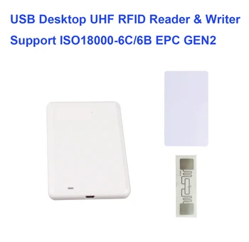NJZQ Impinj R2000 Чип USB Четец Писател Uhf Rfid с БЕЗПЛАТНА Разработка SDK