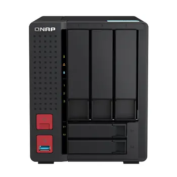 QNAP TS-564-8G NAS за съхранение на облак, Мрежово устройство за съхранение на NFC, бездисковое nas, Nas-сървър, гаранция 2 г.