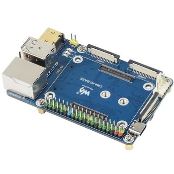 Raspberry Pi Изчислителен Модул 4 Мини Основен A/B USB Такса за разширяване на входно-изходни дънната Платка Платка Такса RJ-45 Gigabit Ethernet за 4 CM