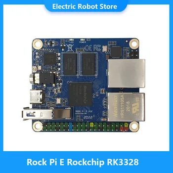 Rock Pi E Rockchip RK3328 1 GB / 512 MB DDR3 SBC / Одноплатный компютър поддържа Debian /Ubuntu / OpenWRT така, както Nanopi R2S се използва за интернет на нещата